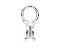 CZ Silver Charms CH-351